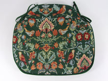 Load image into Gallery viewer, William Green Tapestry Large Spindle Back Seat Pads For Garden, Patio, Kitchen, Dining