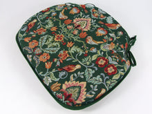 Load image into Gallery viewer, William Green Tapestry Large Spindle Back Seat Pads For Garden, Patio, Kitchen, Dining