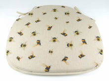 Load image into Gallery viewer, Honey Bee's Large Spindle Back Seat Pads For Garden, Patio, Kitchen, Dining
