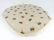 Load image into Gallery viewer, Honey Bee's Large Spindle Back Seat Pads For Garden, Patio, Kitchen, Dining