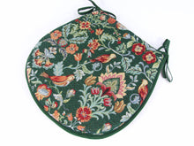 Load image into Gallery viewer, William Green Tapestry D-Shaped Seat Pads For Garden, Patio, Kitchen, Dining