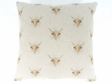 Load image into Gallery viewer, Large Highland Cow - Small Highland Cow 16" Cushion Cover