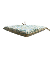 Load image into Gallery viewer, William Morris - Willow Bough Seaspray Tapestry Tapered Seat Pads For Garden, Patio, Kitchen, Dining