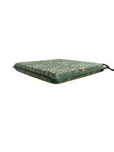 Load image into Gallery viewer, William Morris - Snakehead Forest Green Square Tie-On Seat Pads Dining/Patio/Garden/Kitchen