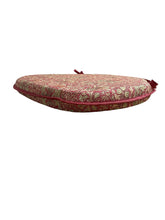 Load image into Gallery viewer, William Morris - Snakehead Wine 100% Cotton Large Spindle Back Seat Pads For Garden, Patio, Kitchen, Dining