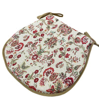 Load image into Gallery viewer, Morris Tapestry D-Shaped Seat Pads For Garden, Patio, Kitchen, Dining