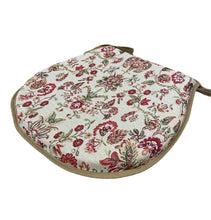 Load image into Gallery viewer, Morris Tapestry D-Shaped Seat Pads For Garden, Patio, Kitchen, Dining