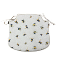 Load image into Gallery viewer, Honey Bee Small Spindle Back Seat Pads For Garden, Patio, Kitchen, Dining