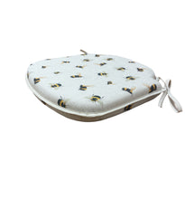 Load image into Gallery viewer, Honey Bee Small Spindle Back Seat Pads For Garden, Patio, Kitchen, Dining