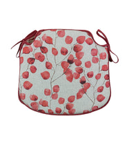 Load image into Gallery viewer, Watercolour Spice Small Spindle Back Seat Pads For Garden, Patio, Kitchen, Dining