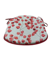 Load image into Gallery viewer, Watercolour Spice Small Spindle Back Seat Pads For Garden, Patio, Kitchen, Dining