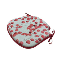 Load image into Gallery viewer, Watercolour Spice Small Spindle Back Seat Pads For Garden, Patio, Kitchen, Dining