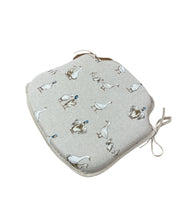 Load image into Gallery viewer, Shabby Ducks Small Spindle Back Seat Pads For Garden, Patio, Kitchen, Dining