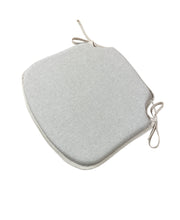 Load image into Gallery viewer, Plain Linen Small Spindle Back Seat Pads For Garden, Patio, Kitchen, Dining