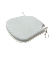 Load image into Gallery viewer, Plain Linen Small Spindle Back Seat Pads For Garden, Patio, Kitchen, Dining