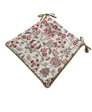 Load image into Gallery viewer, Morris Tapestry Tapered Seat Pads For Garden, Patio, Kitchen, Dining