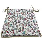 Load image into Gallery viewer, Birdy Tapestry Tapered Seat Pads For Garden, Patio, Kitchen, Dining