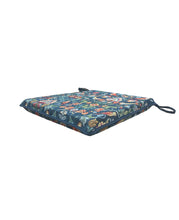 Load image into Gallery viewer, William Denim Tapestry Tapered Seat Pads For Garden, Patio, Kitchen, Dining