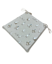 Load image into Gallery viewer, Shabby Ducks Tapered Seat Pads For Garden, Patio, Kitchen, Dining