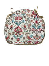 Load image into Gallery viewer, William Original Tapestry Large Spindle Back Seat Pads For Garden, Patio, Kitchen, Dining