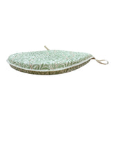 Load image into Gallery viewer, William Morris - Willow Bough Sage 100% Cotton D-Shaped Seat Pads For Garden, Patio, Kitchen, Dining