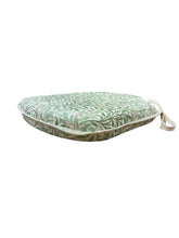 Load image into Gallery viewer, William Morris - Willow Bough Sage 100% Cotton Small Spindle Back Seat Pads For Garden, Patio, Kitchen, Dining