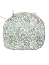 Load image into Gallery viewer, William Morris - Willow Bough Sage 100% Cotton Large Spindle Back Seat Pads For Garden, Patio, Kitchen, Dining