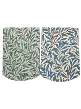 Load image into Gallery viewer, William Morris - Willow Bough Tapestry Chair Back Protector In Sage Or Azure