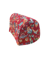 Load image into Gallery viewer, William Red Tapestry Chair/Settee Protector. Chair Backs &amp; Arm Caps