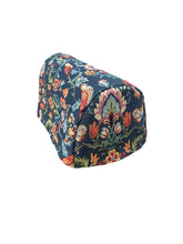Load image into Gallery viewer, William Navy Tapestry Chair/Settee Protector. Chair Backs &amp; Arm Caps