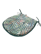 Load image into Gallery viewer, Palm Leaves Tapestry D-Shaped Seat Pads For Garden, Patio, Kitchen, Dining