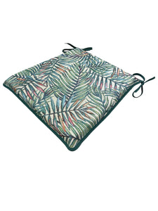 Palm Leaves Tapestry Tapered Seat Pads For Garden, Patio, Kitchen