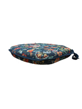 Load image into Gallery viewer, William Denim Tapestry Small Spindle Back Seat Pads For Garden, Patio, Kitchen, Dining