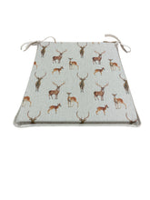 Load image into Gallery viewer, Stag &amp; Deer Tapered Seat Pads For Garden, Patio, Kitchen, Dining