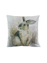 Load image into Gallery viewer, Large Rabbit - Small Rabbit 16" Cushion/Scatter Cover
