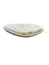 Load image into Gallery viewer, Woodland Animals Cream Large Spindle Back Seat Pads For Garden, Patio, Kitchen, Dining