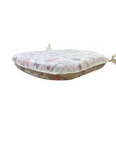 Load image into Gallery viewer, Woodland Animals Cream Small Spindle Back Seat Pads For Garden, Patio, Kitchen, Dining