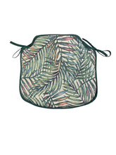 Load image into Gallery viewer, Palm Leaves Tapestry Small Spindle Back Seat Pads For Garden, Patio, Kitchen, Dining