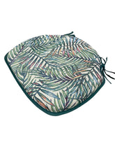 Load image into Gallery viewer, Palm Leaves Tapestry Large Spindle Back Seat Pads For Garden, Patio, Kitchen, Dining