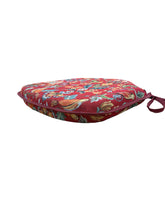 Load image into Gallery viewer, William Red Tapestry Small Spindle Back Seat Pads For Garden, Patio, Kitchen, Dining