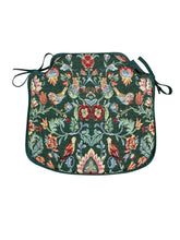 Load image into Gallery viewer, William Green Tapestry Small Spindle Back Seat Pads For Garden, Patio, Kitchen, Dining