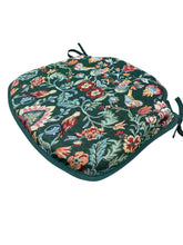 Load image into Gallery viewer, William Green Tapestry Small Spindle Back Seat Pads For Garden, Patio, Kitchen, Dining