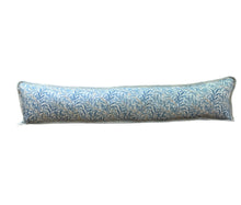 Load image into Gallery viewer, William Morris - Willow Bough Azure 100% Cotton Draught Excluder, Energy Saver