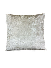 Load image into Gallery viewer, Beige Crushed Velvet Cushion/Scatter Cover 16&quot; 18&quot; 20&quot; 22&quot; 24&quot;