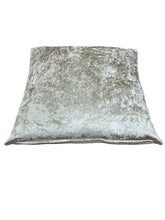 Load image into Gallery viewer, Beige Crushed Velvet Cushion/Scatter Cover 16&quot; 18&quot; 20&quot; 22&quot; 24&quot;