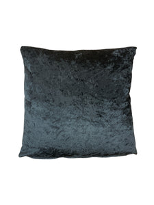 Black Crushed Velvet Cushion/Scatter Cover 16" 18" 20" 22" 24"