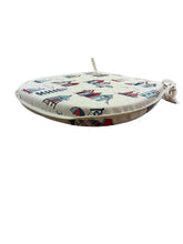 Load image into Gallery viewer, Seaside Linen D-Shaped Seat Pads For Garden, Patio, Kitchen, Dining