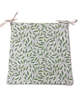 Load image into Gallery viewer, Green Leaves Tapered Seat Pads For Garden, Patio, Kitchen, Dining