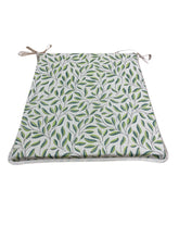 Load image into Gallery viewer, Green Leaves Tapered Seat Pads For Garden, Patio, Kitchen, Dining