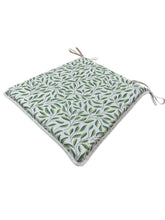 Load image into Gallery viewer, Green Leaves Tapered Seat Pads For Garden, Patio, Kitchen, Dining
